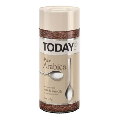 Today Pure Arabica Cafea solubila 95g